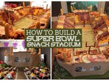 Super Bowl Snack Stadium – Step By Step How-To Guide